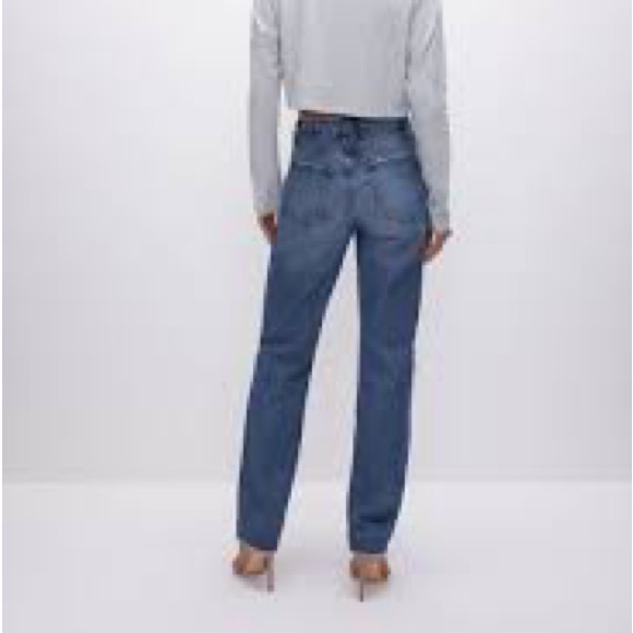 NWT Good American GOOD BOY STRAIGHT JEANS, size 20 - Picture 12 of 15